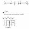 Столешница под раковину GEBERIT SILK Y816360000 60 см